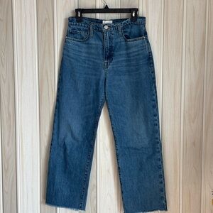 FRAME; Classic Blue Women's  Wide Jeans.